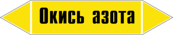 Маркировка трубопровода "окись азота" (пленка, 358х74 мм) - Маркировка трубопроводов - Маркировки трубопроводов "ГАЗ" - Магазин охраны труда ИЗО Стиль